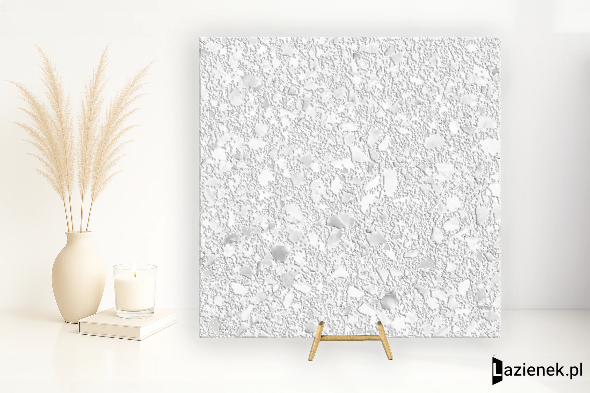 Casalgrande Padana Macro Bianco połaczenie mat-poler 120x120 cm gr. 6 mm - płytka rektyfikowana/11950792